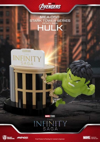 Figuras de la serie Marvel Mini Egg Attack The Infinity Saga Stark Tower, 12 cm (6)