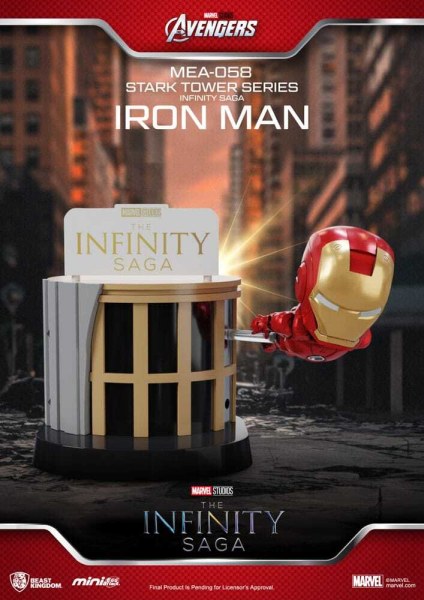 Figuras de la serie Marvel Mini Egg Attack The Infinity Saga Stark Tower, 12 cm (6)