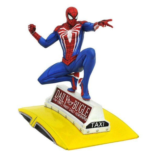Estatuilla Hombre Araña 2018 Marvel Video Game Gallery Hombre Araña en Taxi 23 cm