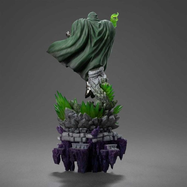 Estatuilla Diorama El Guantelete del Infinito Marvel Legends Escala de Arte 1 Infinity Doctor Doom Edición Deluxe 42 cm