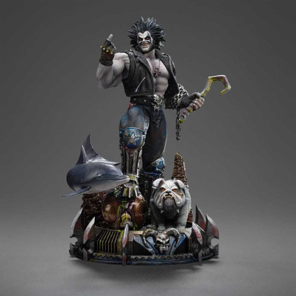 Estatuilla DC 10 1 Scale Lobo Unleashed 24 cm
