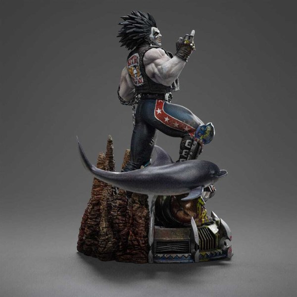 Estatuilla DC 10 1 Scale Lobo Unleashed 24 cm