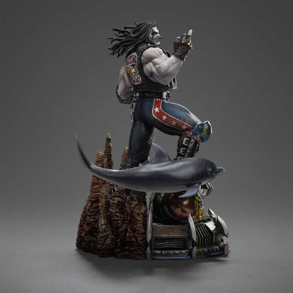 Estatuilla DC 10 1 Scale Lobo Unleashed 24 cm