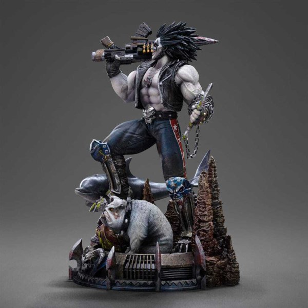 Estatuilla DC 10 1 Scale Lobo Unleashed 24 cm
