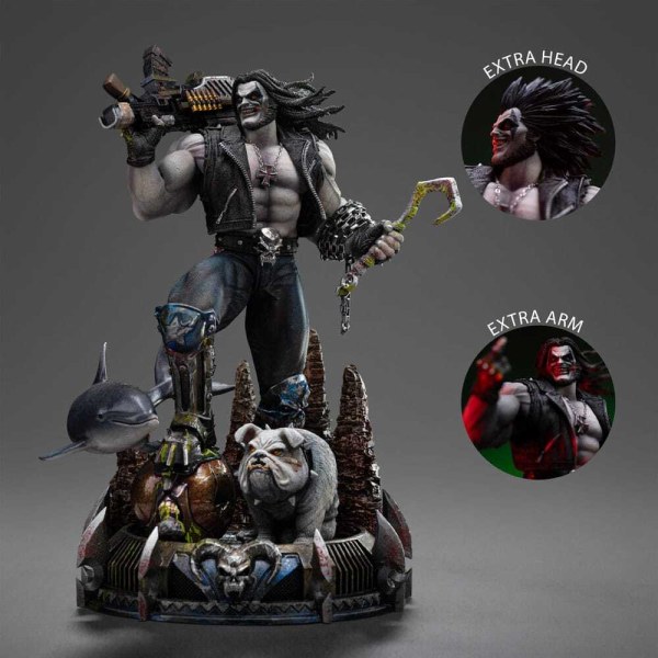 Estatuilla DC 10 1 Scale Lobo Unleashed 24 cm
