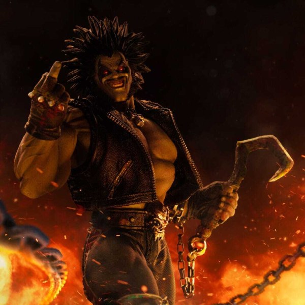 Estatuilla DC 10 1 Scale Lobo Unleashed 24 cm