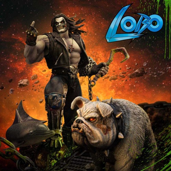 Estatuilla DC 10 1 Scale Lobo Unleashed 24 cm
