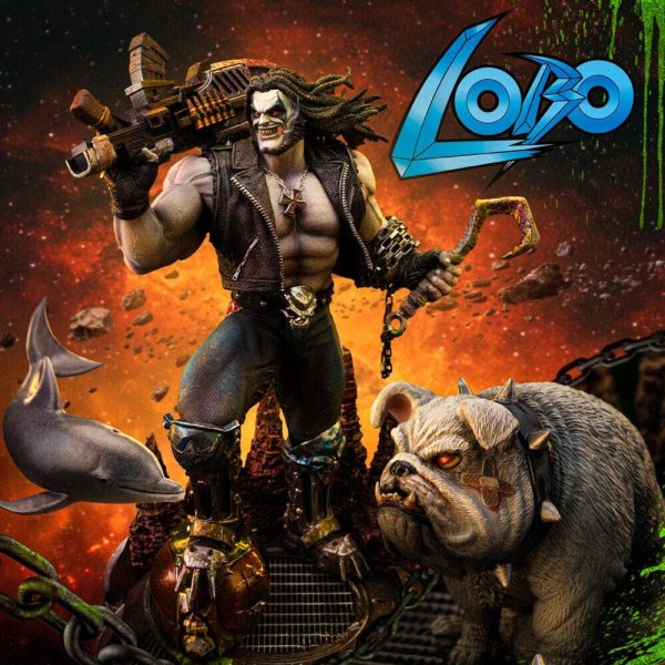 Estatuilla DC 10 1 Scale Lobo Unleashed 24 cm
