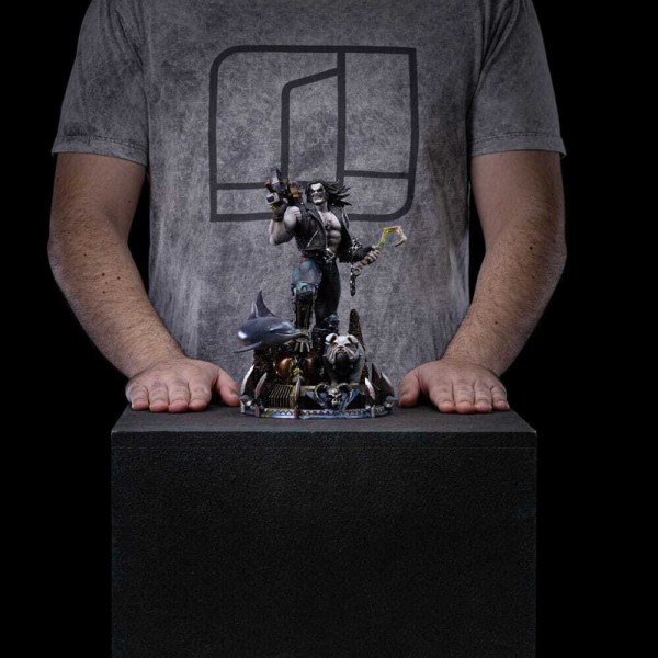 Estatuilla DC 10 1 Scale Lobo Unleashed 24 cm