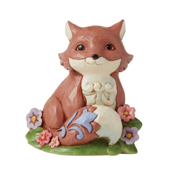 MINIFIGURA DE ZORRO - JIM SHORE HEARTWOOD CREEK