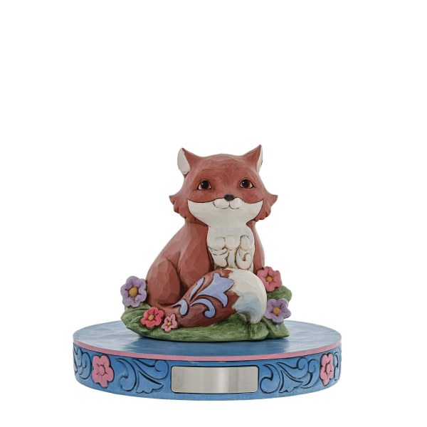 MINIFIGURA DE ZORRO - JIM SHORE HEARTWOOD CREEK