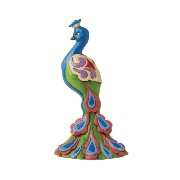 MINIFIGURA DE PAVO REAL - JIM SHORE HEARTWOOD CREEK