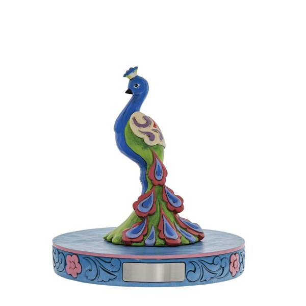 MINIFIGURA DE PAVO REAL - JIM SHORE HEARTWOOD CREEK
