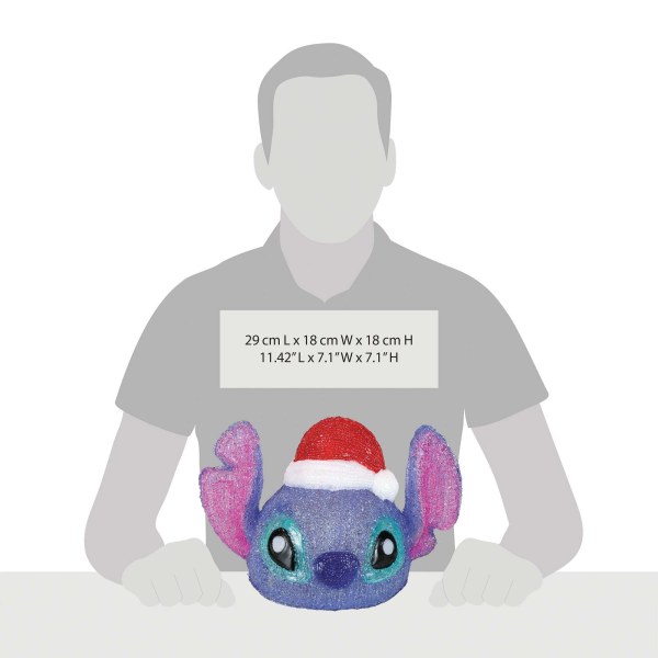 FIGURA DE STITCH CON CABEZA ILUMINADA - Disney D56