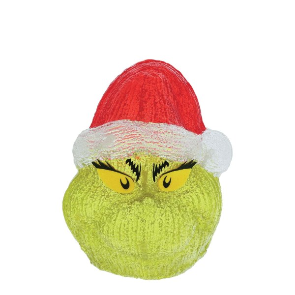 FIGURA ILUMINADA DE LA CABEZA DEL GRINCH - Disney D56