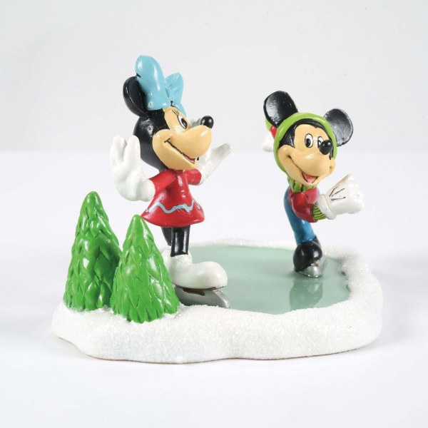 MICKEY Y MINNIE PATINANDO SOBRE HIELO - Disney D56