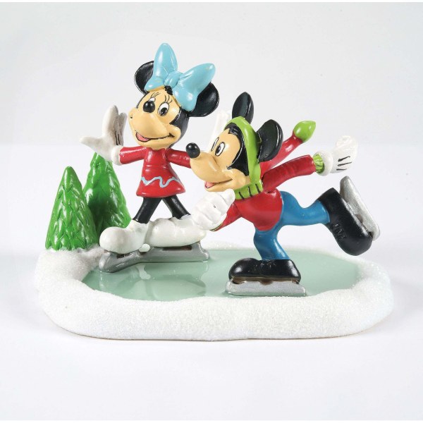 MICKEY Y MINNIE PATINANDO SOBRE HIELO - Disney D56