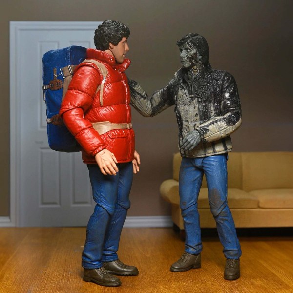 UN HOMBRE LOBO AMERICANO EN LONDRES – FIGURAS DE ACCIÓN A ESCALA DE 7 ” - JACK Y DAVID (PACK DE 2 )