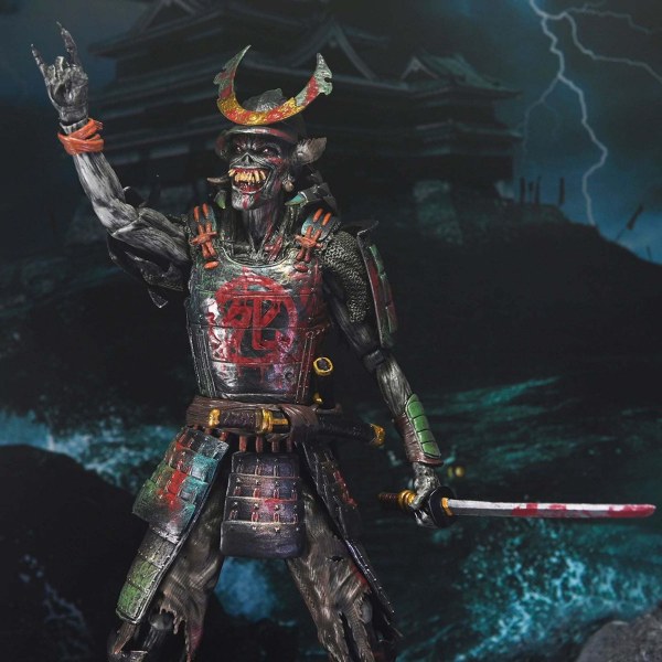 IRON MAIDEN - FIGURA DE ACCIÓN A ESCALA DE 7 CM - FUTURO PASADO GIRA MUNDIAL DEFINITIVA (Paquete de 2)