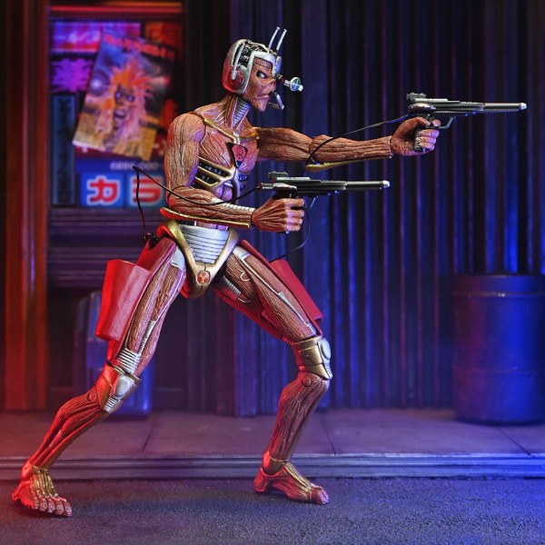 IRON MAIDEN - FIGURA DE ACCIÓN A ESCALA DE 7 CM - FUTURO PASADO GIRA MUNDIAL DEFINITIVA (Paquete de 2)