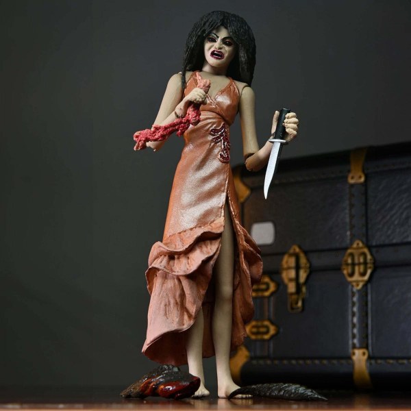 TITULAR - FIGURA DE ACCIÓN A ESCALA DE 7" - MUJER SANGUIJUELA Y ESTUCHE DE TÍTERES DE TOULON, PAQUETE DE 2