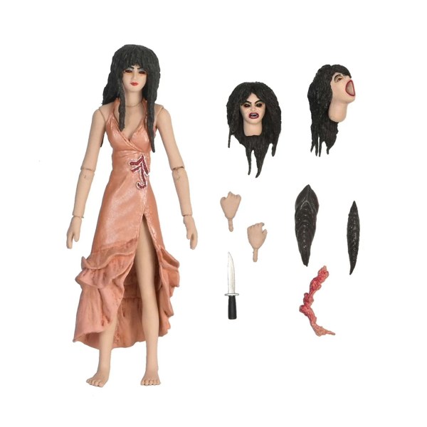 TITULAR - FIGURA DE ACCIÓN A ESCALA DE 7" - MUJER SANGUIJUELA Y ESTUCHE DE TÍTERES DE TOULON, PAQUETE DE 2