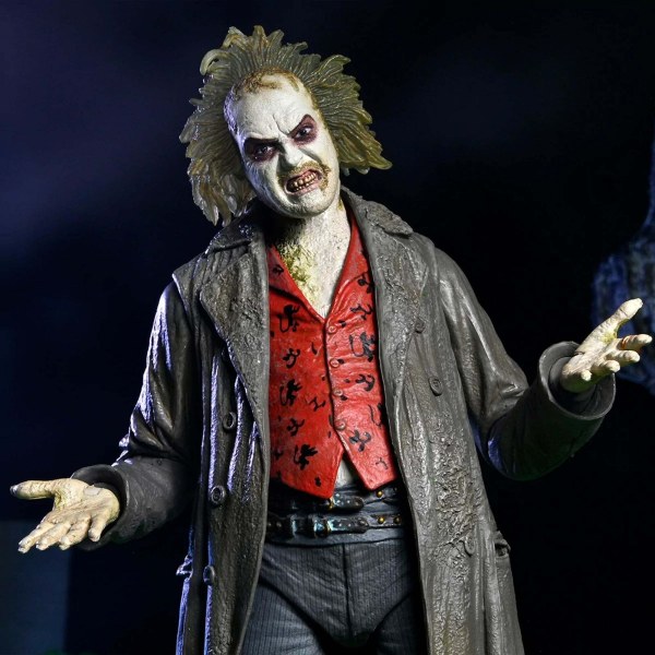 BEETLEJUICE (1988) - FIGURA DE ACCIÓN A ESCALA DE 7" - ULTIMATE BEETLEJUICE: GUÍA TURÍSTICA “EL BIOEXORCISTA”