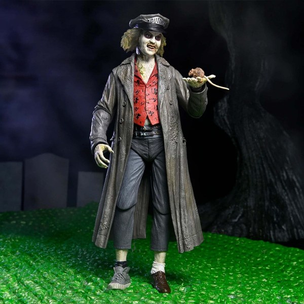 BEETLEJUICE (1988) - FIGURA DE ACCIÓN A ESCALA DE 7" - ULTIMATE BEETLEJUICE: GUÍA TURÍSTICA “EL BIOEXORCISTA”