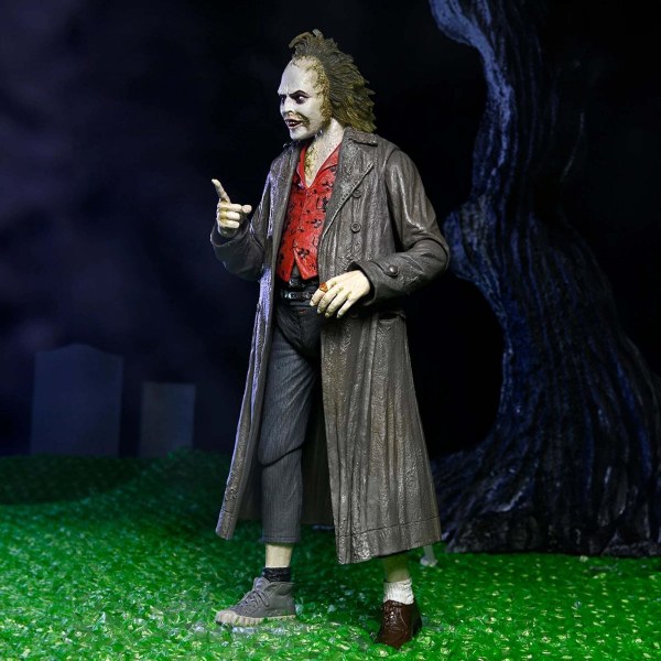 BEETLEJUICE (1988) - FIGURA DE ACCIÓN A ESCALA DE 7" - ULTIMATE BEETLEJUICE: GUÍA TURÍSTICA “EL BIOEXORCISTA”
