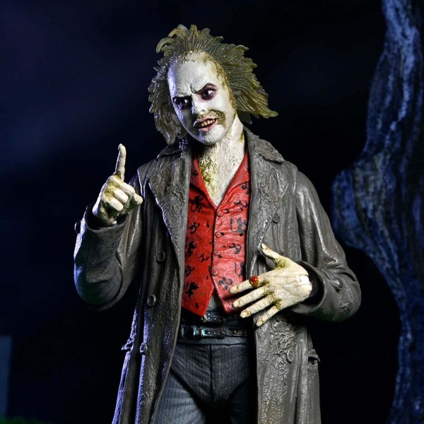 BEETLEJUICE (1988) - FIGURA DE ACCIÓN A ESCALA DE 7" - ULTIMATE BEETLEJUICE: GUÍA TURÍSTICA “EL BIOEXORCISTA”