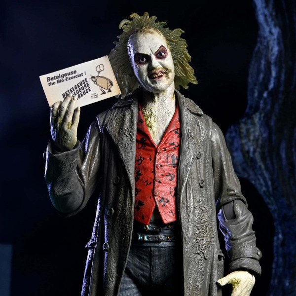 BEETLEJUICE (1988) - FIGURA DE ACCIÓN A ESCALA DE 7" - ULTIMATE BEETLEJUICE: GUÍA TURÍSTICA “EL BIOEXORCISTA”
