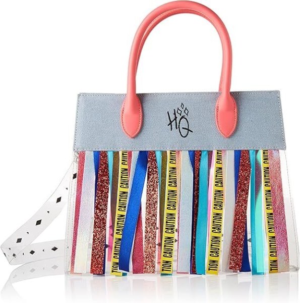 Bolsa DC Loungefly Una ave rapaz principal Harley Fringe