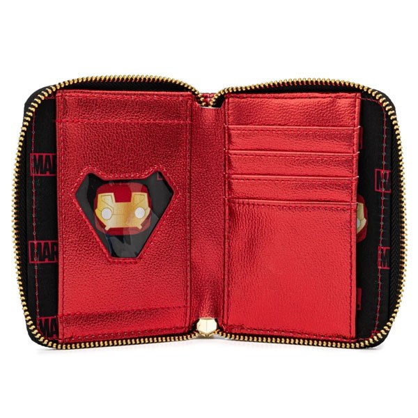 Portafolio Marvel Loungefly Ironman Head