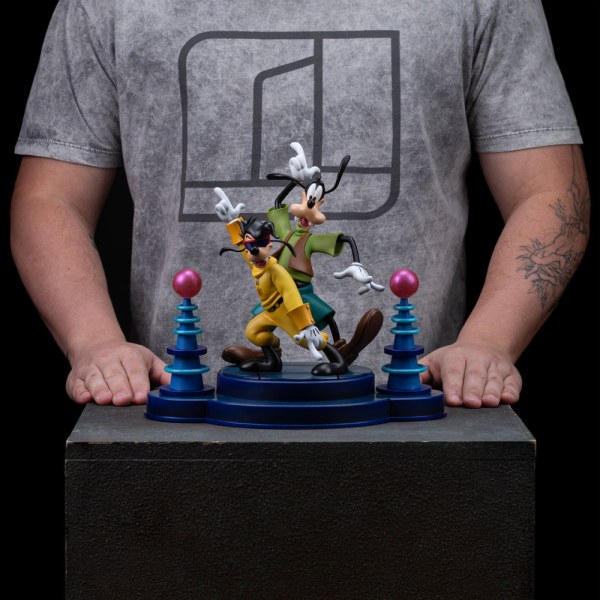 Estatuilla de Goofy y Max 1 Art Scale Goofy y Max 24 cm