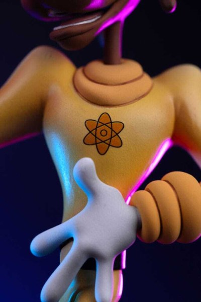 Estatuilla de Goofy y Max 1 Art Scale Powerline 24 cm