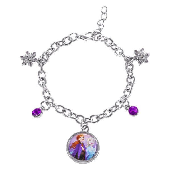 Pulsera con dijes de plata - Disney Frozen