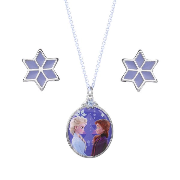 Conjunto collar + pendientes - Disney Frozen