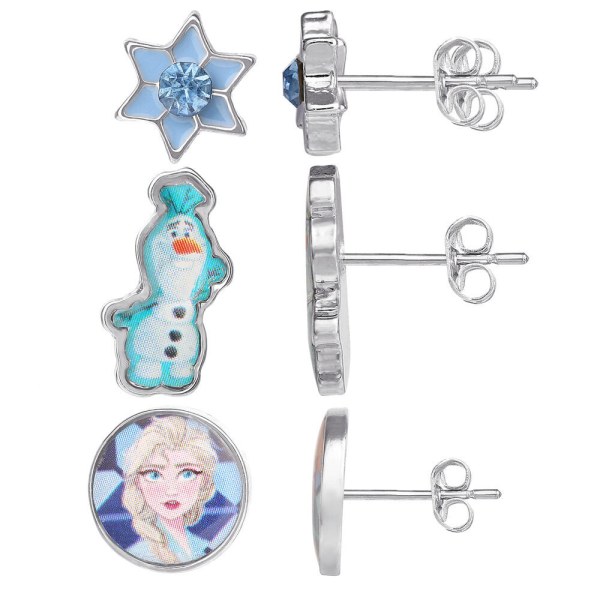 Set de 3 pares de pendientes - Disney Frozen