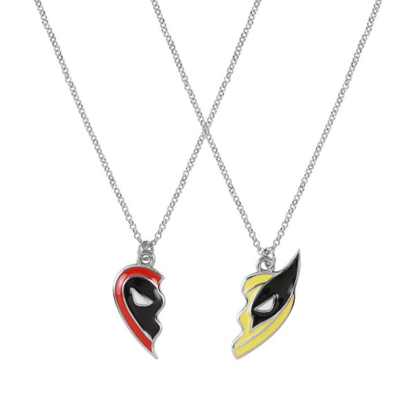 Set de 2 collares - Marvel Deadpool y Wolverine