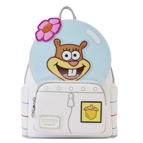 Mini bolso Loungefly , Bob Esponja, Esponja, Sandy Cheeks, Cosplay