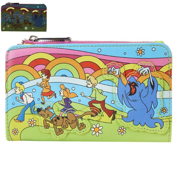 Scooby Doo Loungefly Portefeuille Monstruo psicodélico Chase Gitd