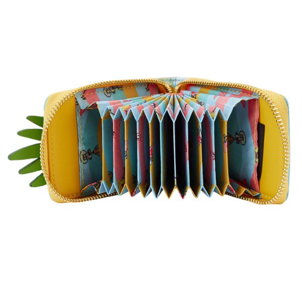 Loungefly Portefeuille Bob Esponja Esponja Pantalones Cuadrados Casa de Piña