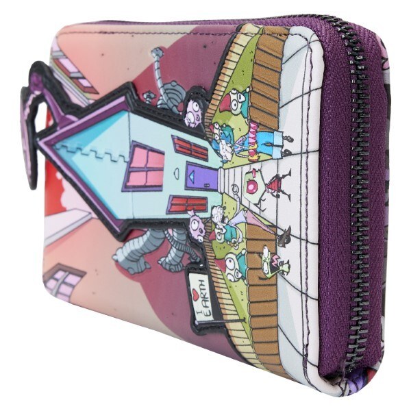 Nickelodeon Loungefly Portefeuille Invasor Zim Guarida Secreta