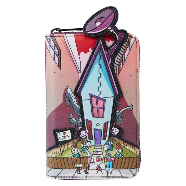 Nickelodeon Loungefly Portefeuille Invasor Zim Guarida Secreta