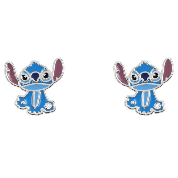 Pendientes de Stitch de plata - Disney