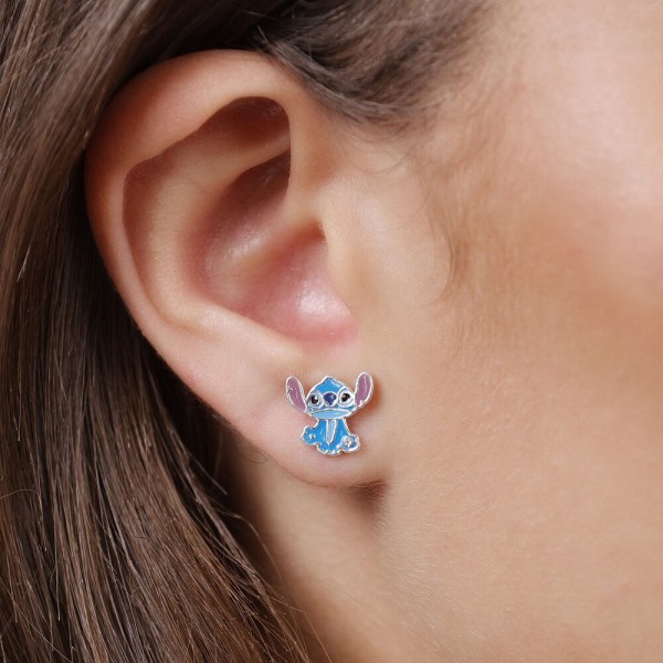 Pendientes de Stitch de plata - Disney