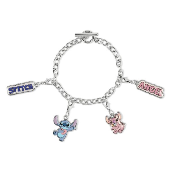 Pulsera con dije de Stitch - Disney