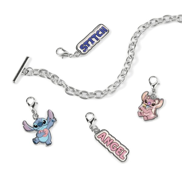Pulsera con dije de Stitch - Disney