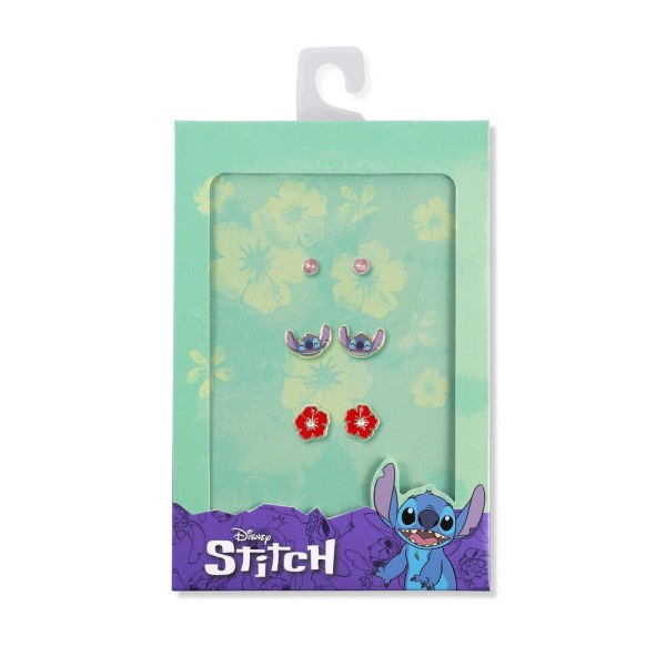 Set de 3 pares de pendientes Stitch - Disney