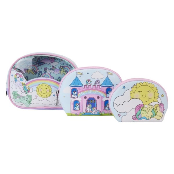 Mi Pequeño Pony Loungefly Set de 3 bolsitas de cosméticos